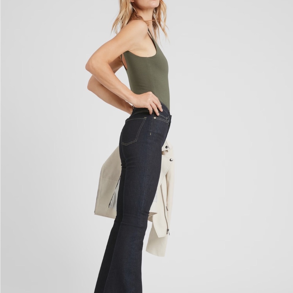 Banana Republic curvy slim Flare Jeans